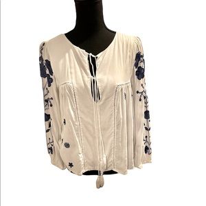Zara Embroidered Blouse Women